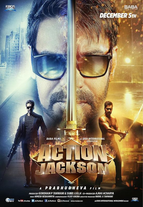 Action Jackson 2014 WEB-DL Hindi ORG Movie 720p 480p