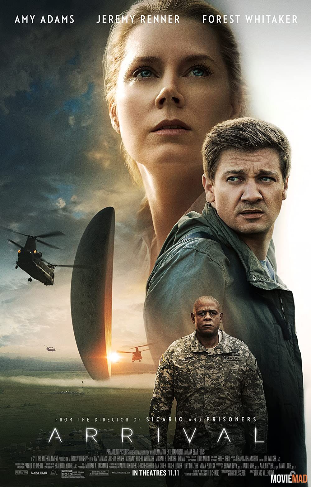 Arrival (2016) Hindi Dubbed ORG BluRay Full Movie 720p 480p