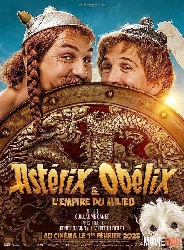 Asterix and Obelix The Middle Kingdom (2023) Hindi Dubbed ORG WEB-DL Full Movie 720p 480p