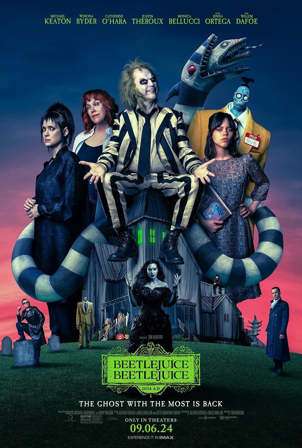 Beetlejuice Beetlejuice (2024) English ORG Full Movie HDRip