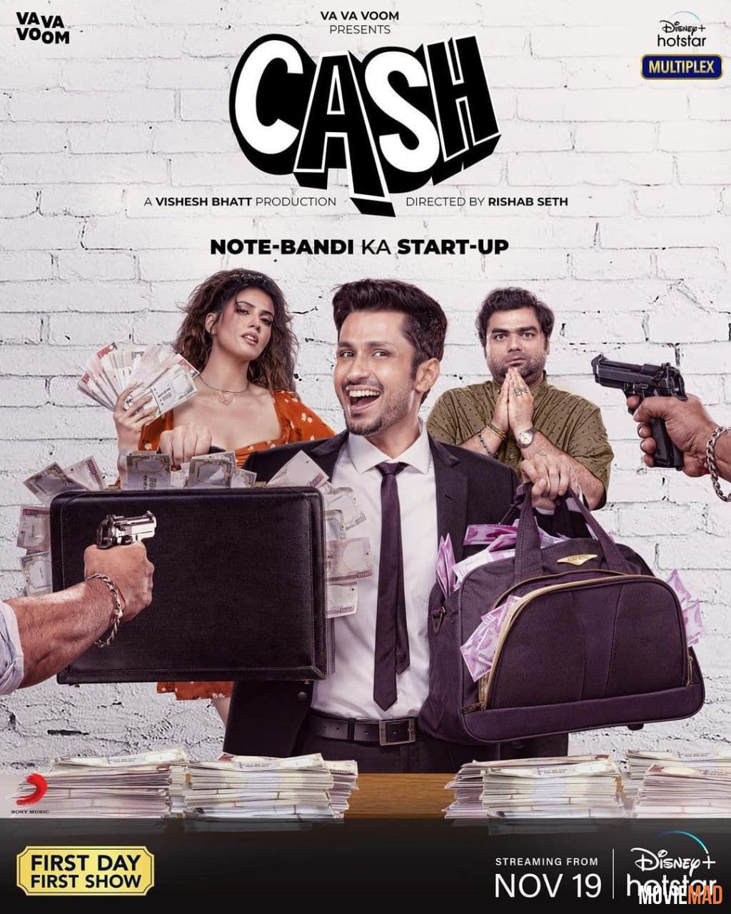 Cash 2021 Hindi DSNP Full Movie 720p 480p