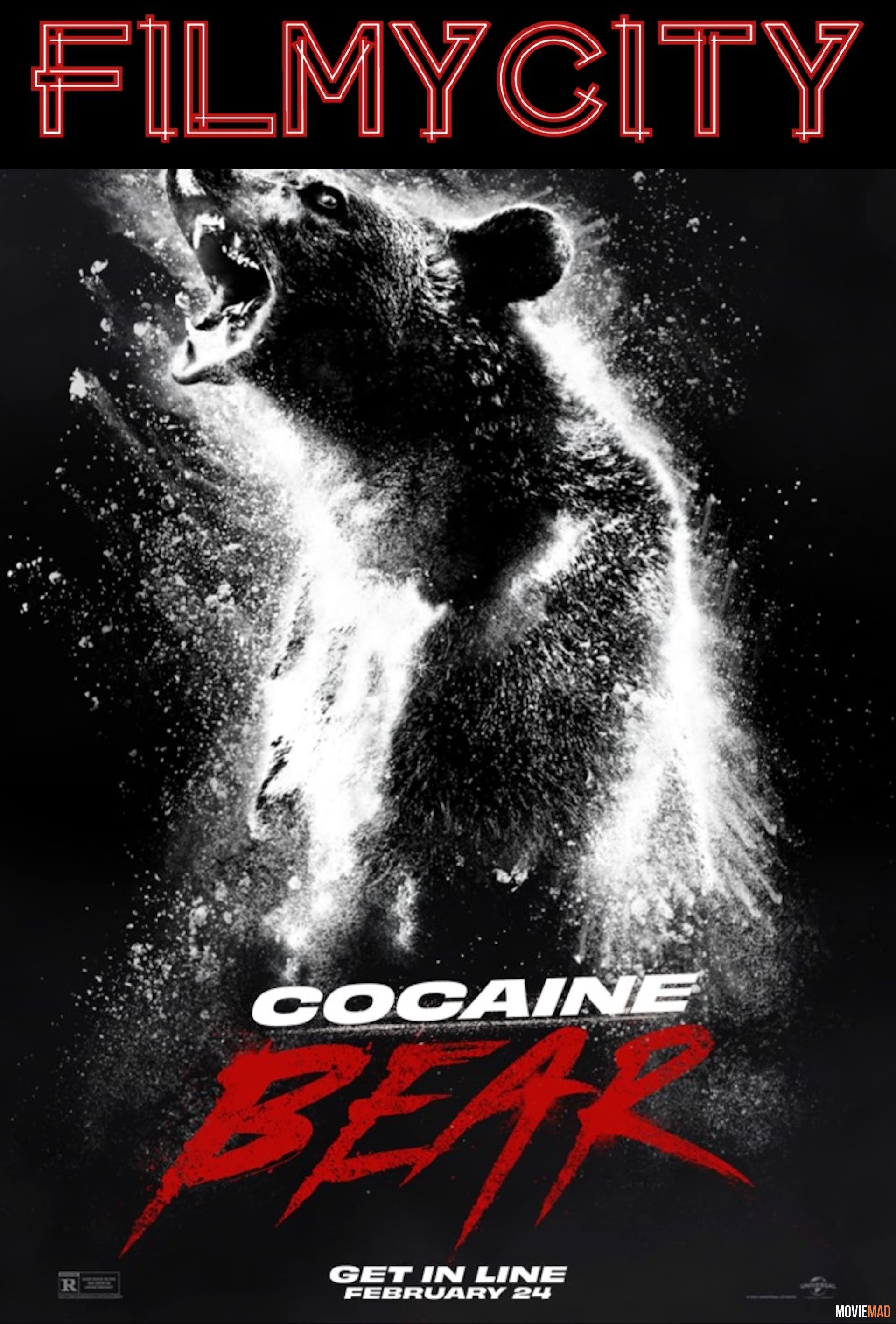 Cocaine Bear (2023) Hindi Dubbed ORG BluRay Full Movie 1080p 720p 480p