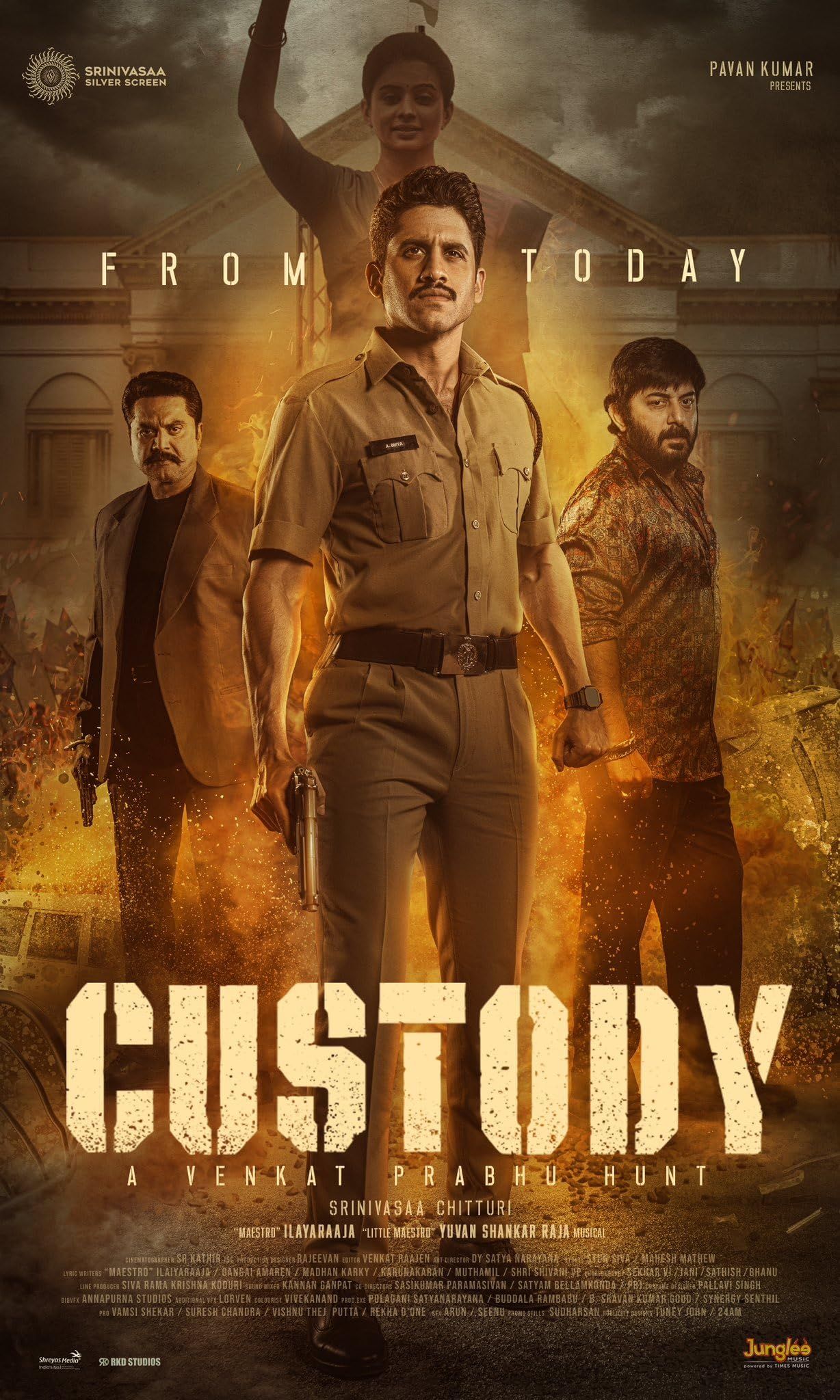 Custody (2023) Hindi Dubbed ORG HDRip Full Movie 720p 480p