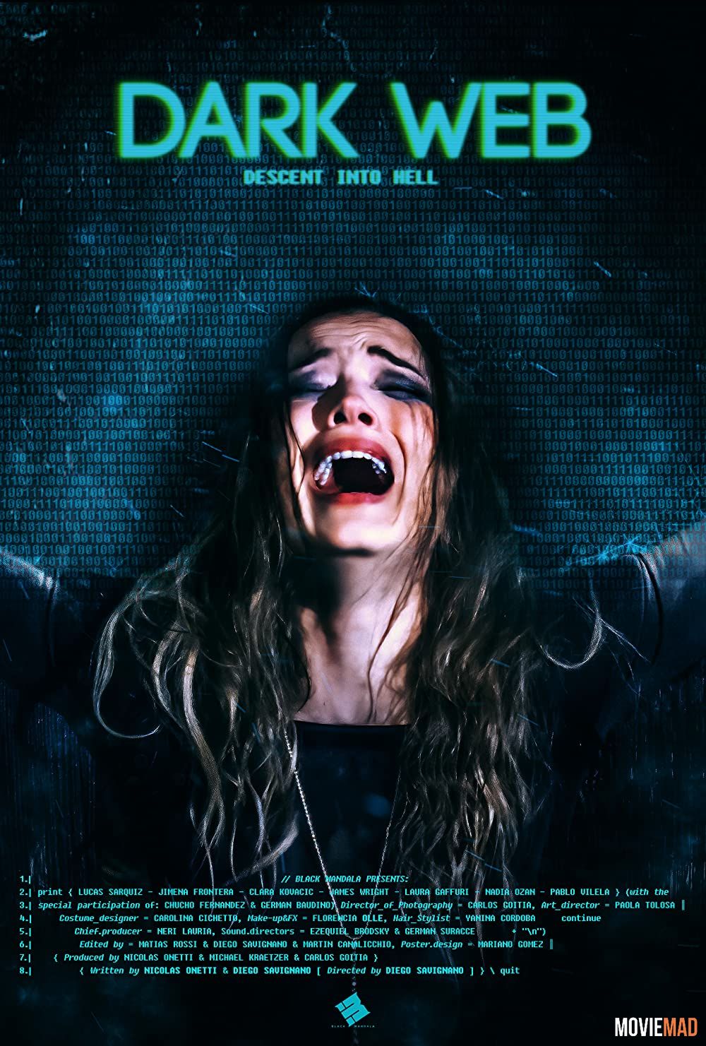 Dark Web Descent Into Hell 2021 English HDRip Full Movie 720p 480p