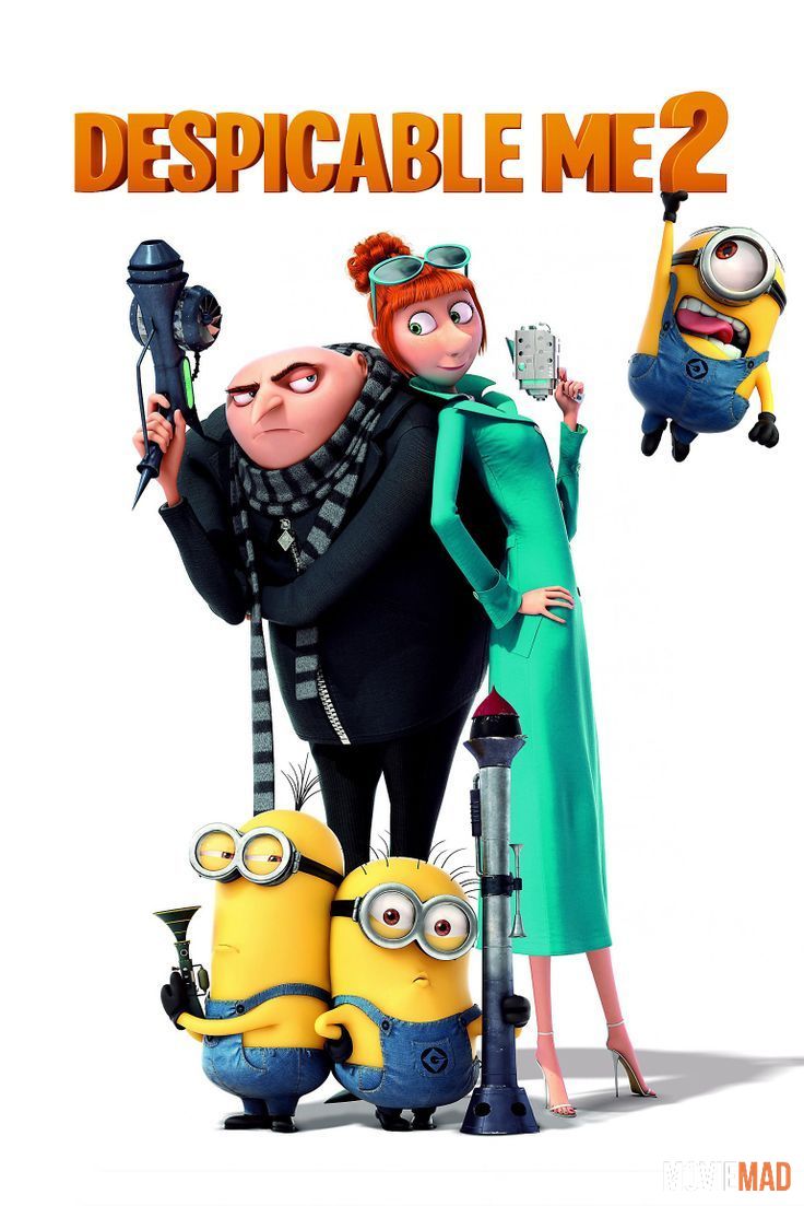 Despicable Me 2 2013 Hindi Dubbed BluRay Full Movie 720p 480p