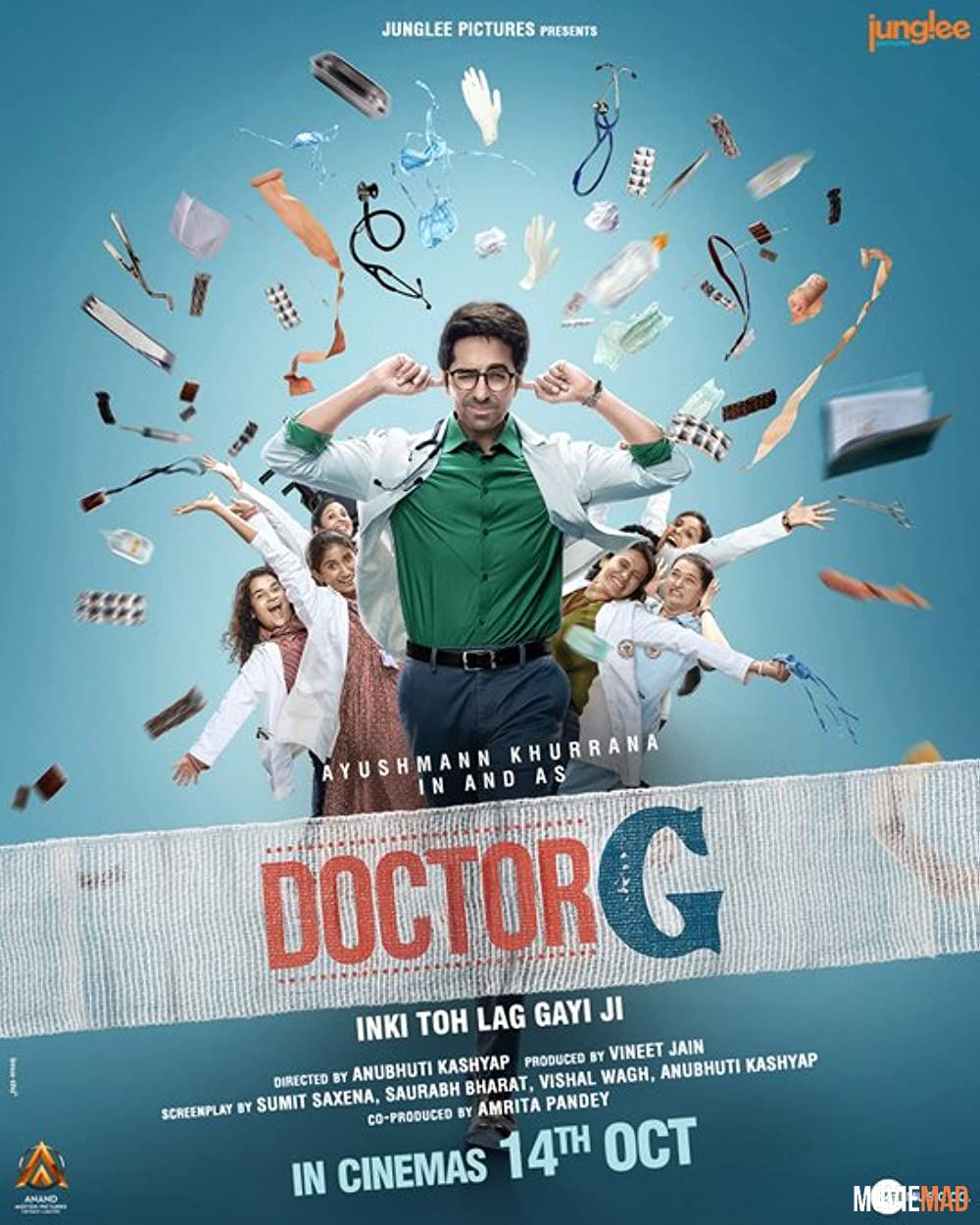 Doctor G (2022) Hindi NF HDRip Full Movie 720p 480p