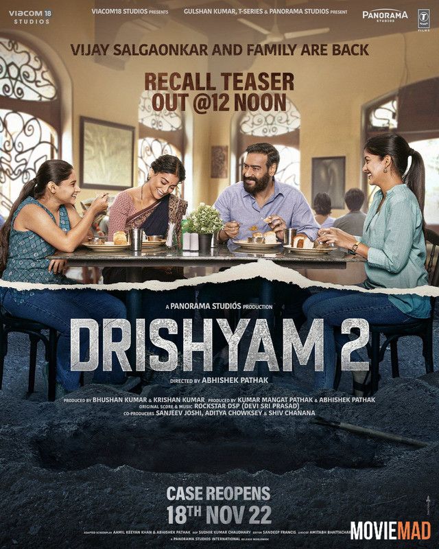 Drishyam 2 (2022) Hindi ORG WEB DL Full Movie 1080p 720p 480p