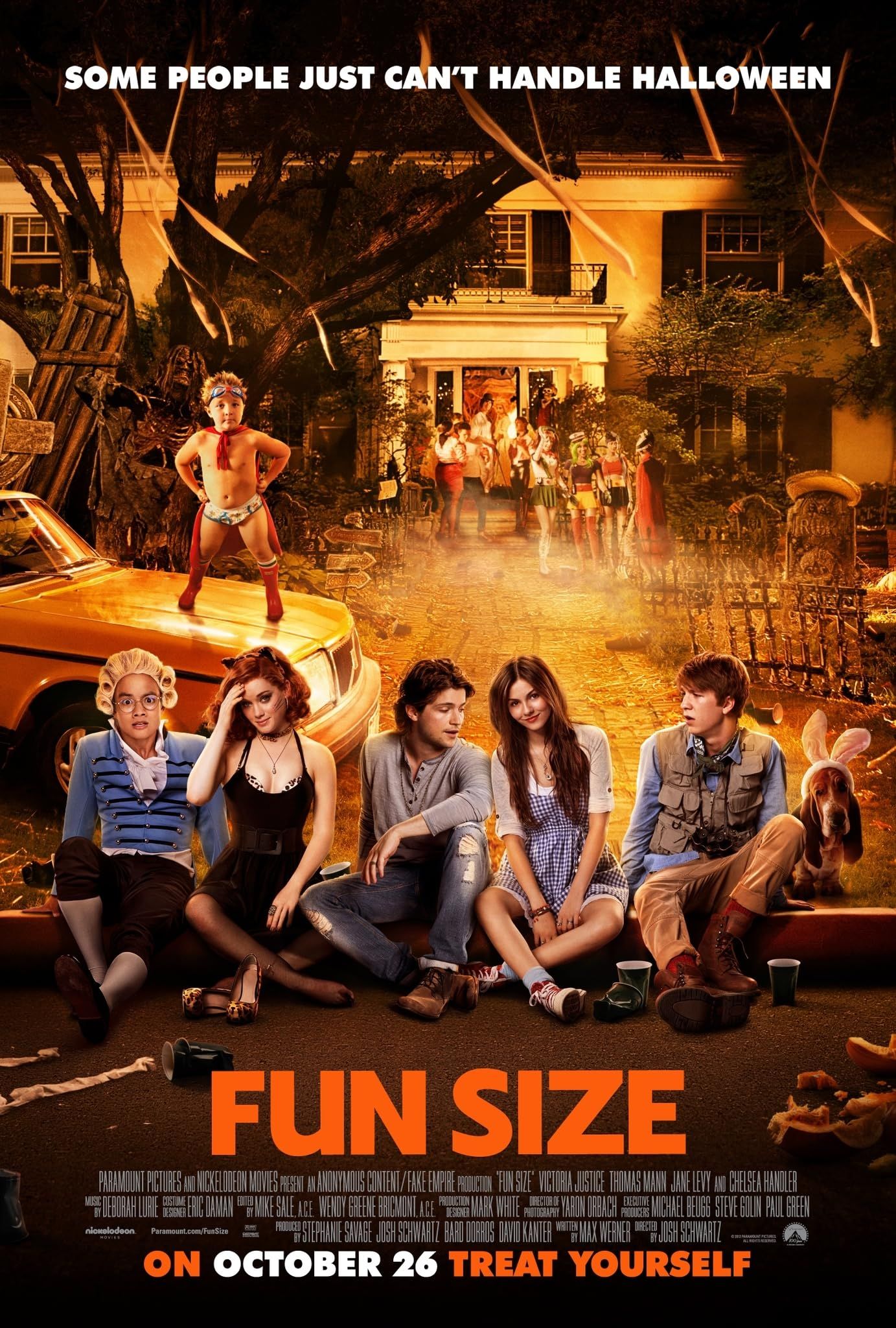 Fun Size (2012) Hindi Dubbed ORG Full Movie HDRip