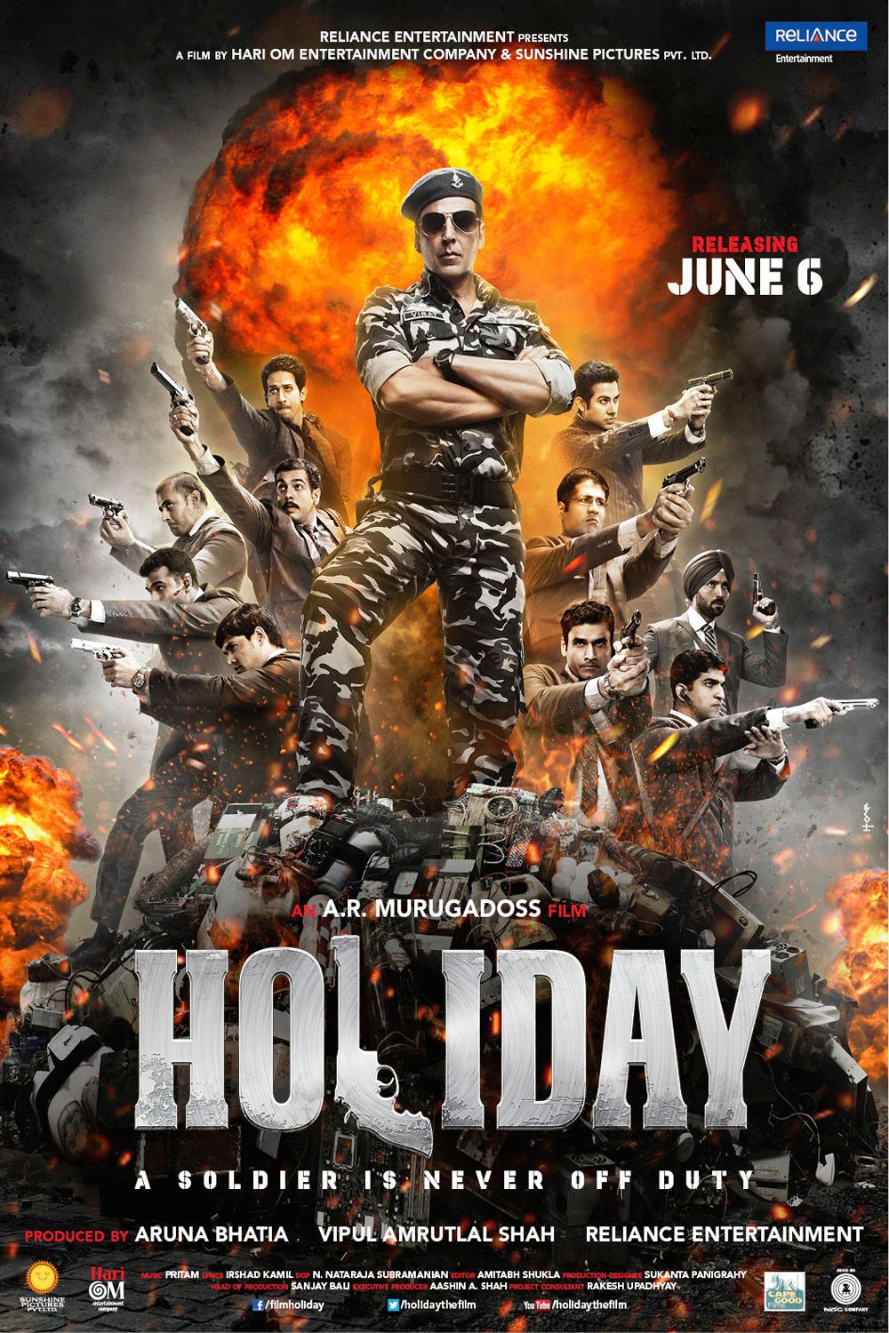 Holiday (2014) Hindi BluRay