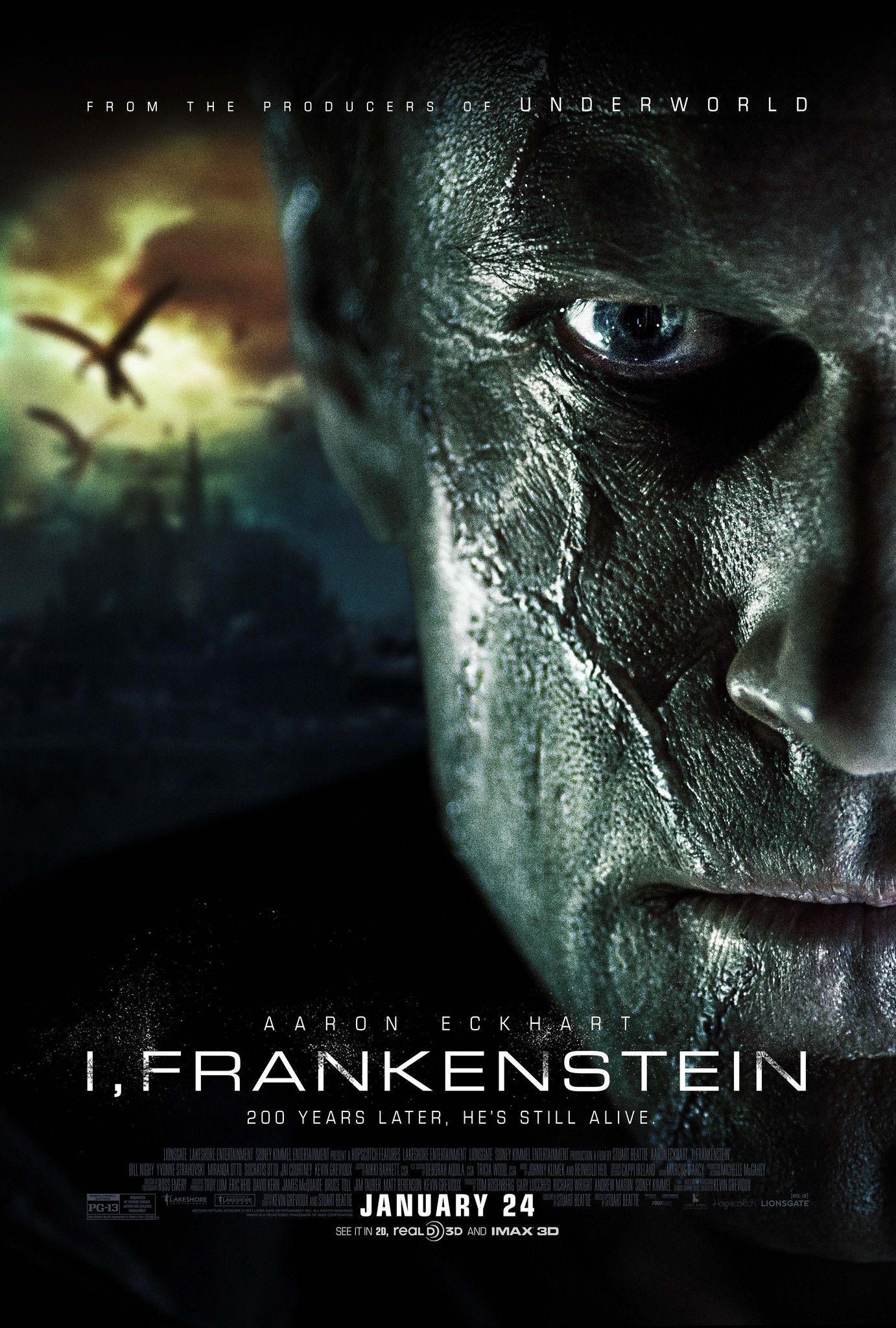 I Frankenstein (2014) Hindi Dubbed HDRip