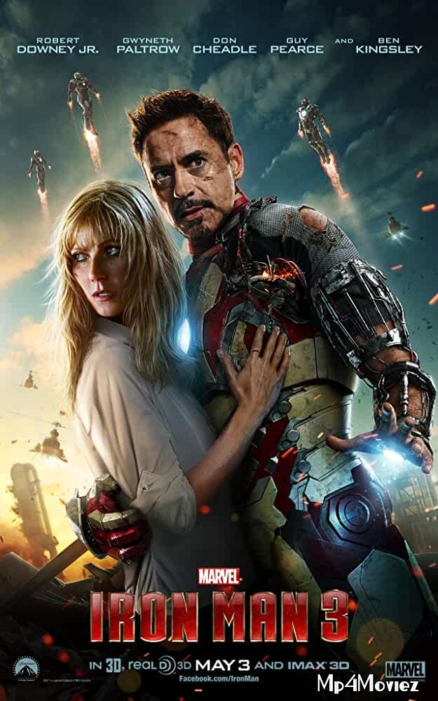 Iron Man 3 (2013) Hindi Dubbed BluRay 720p 480p