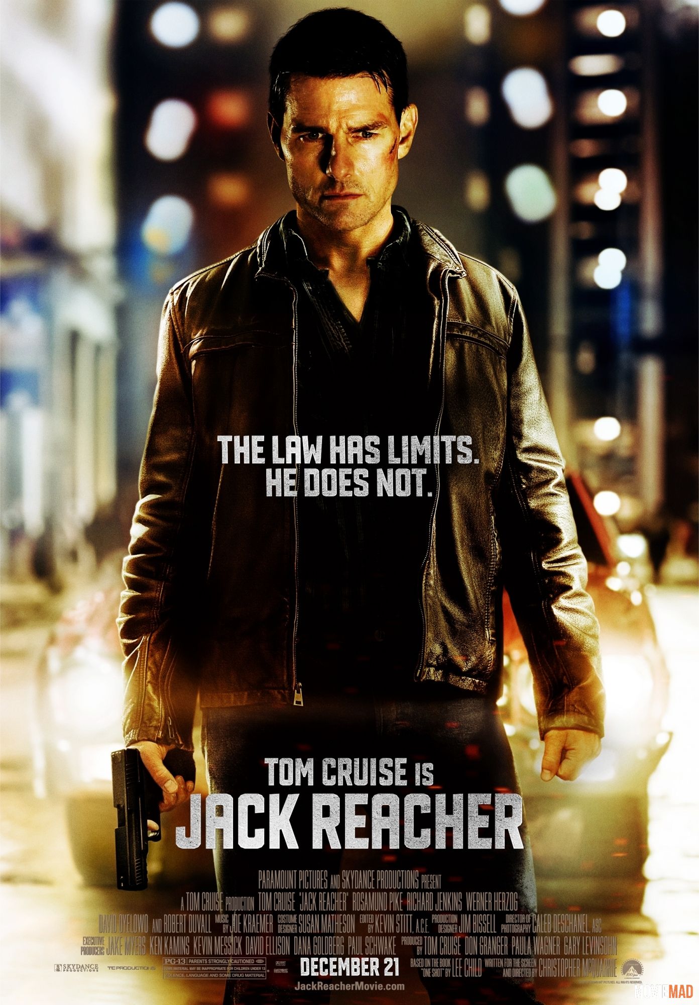 Jack Reacher 2012 Hindi Dubbed BluRay Full Movie 720p 480p