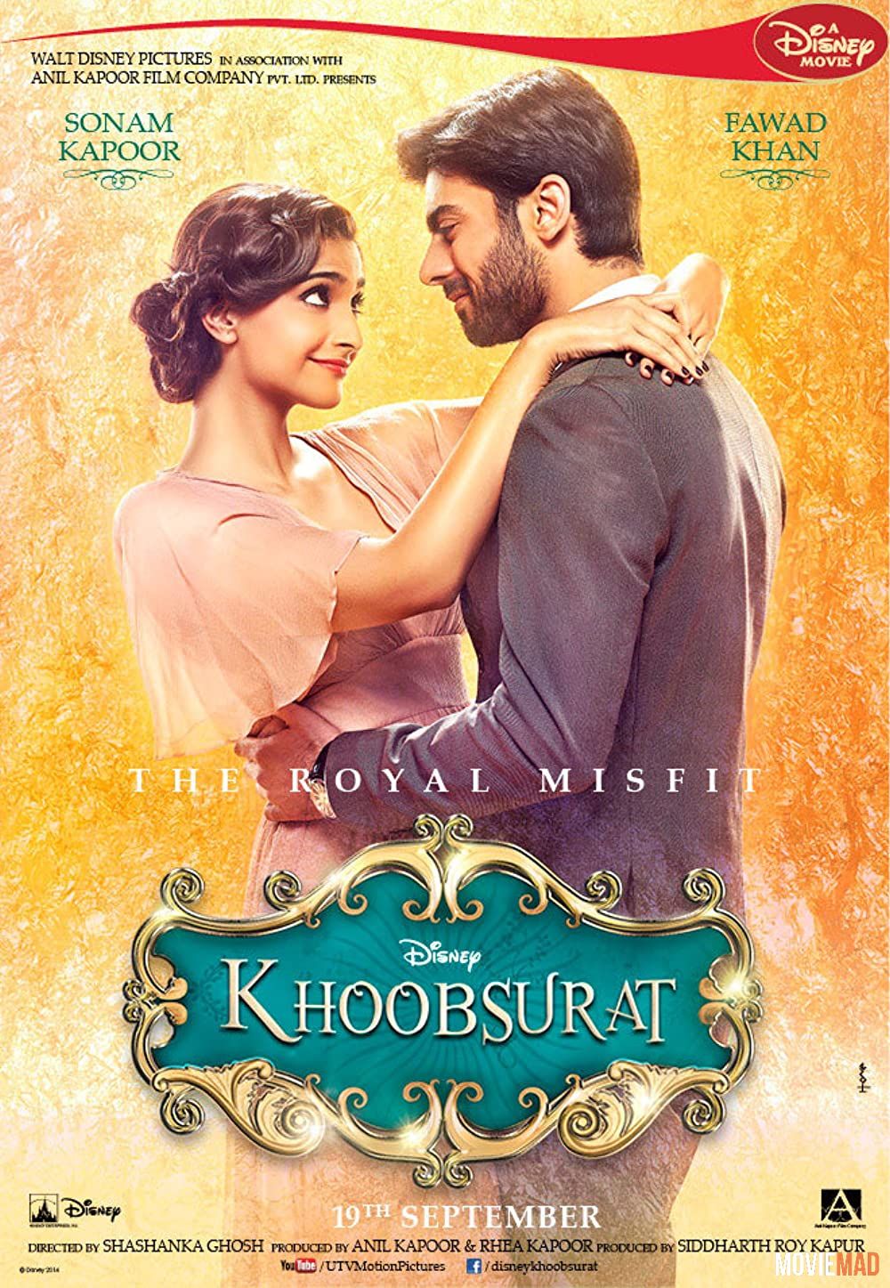 Khoobsurat (2014) Hindi HDRip NF Full Movie 720p 480p