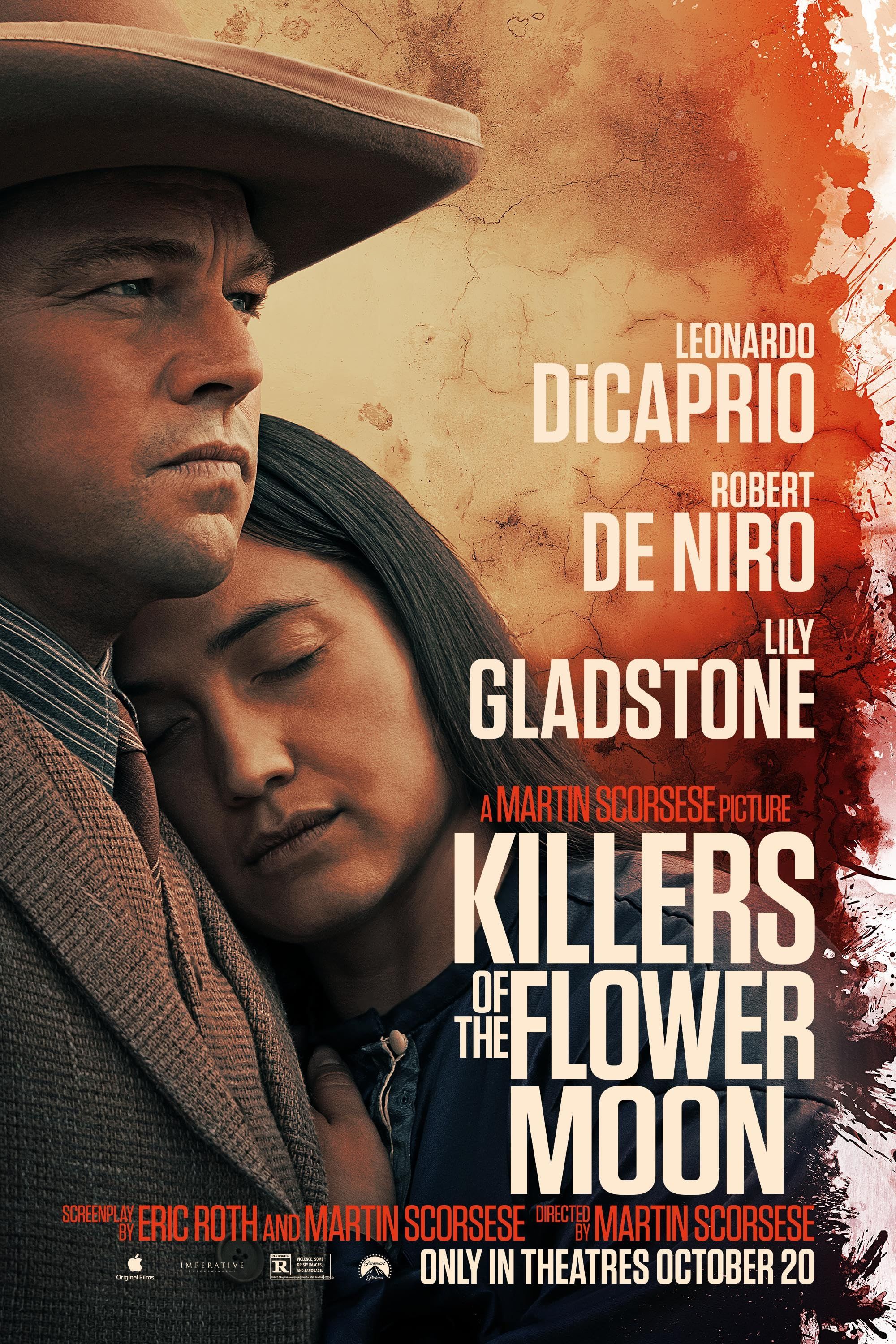 Killers of the Flower Moon (2023) English ORG WEBRip Full Movie 720p 480p