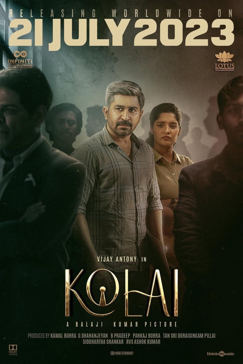 Kolai (2023) UNCUT Hindi Dubbed ORG HDRip AMZN Full Movie 720p 480p