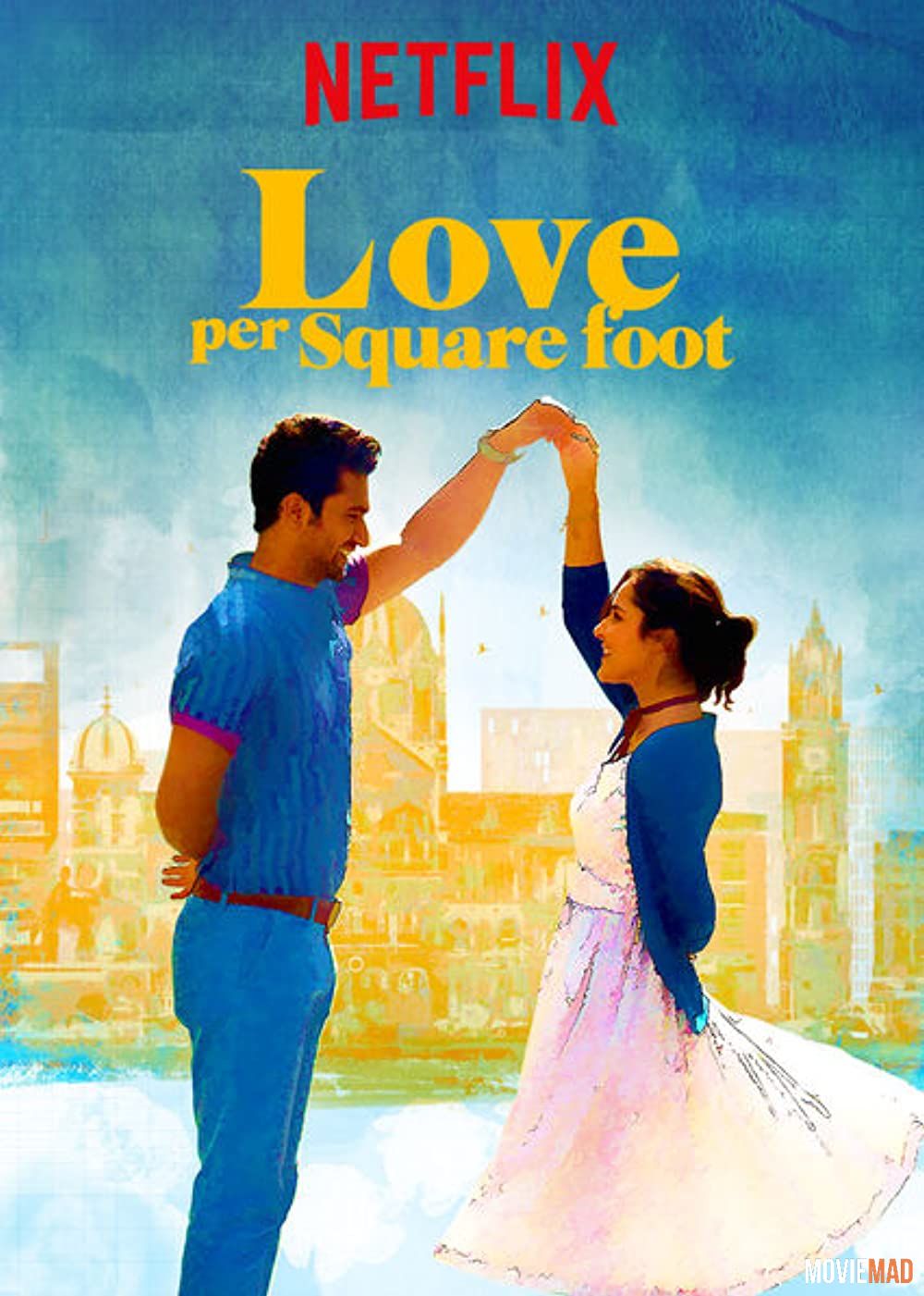 Love Per Square Foot 2018 Hindi BluRay Full Movie 720p 480p