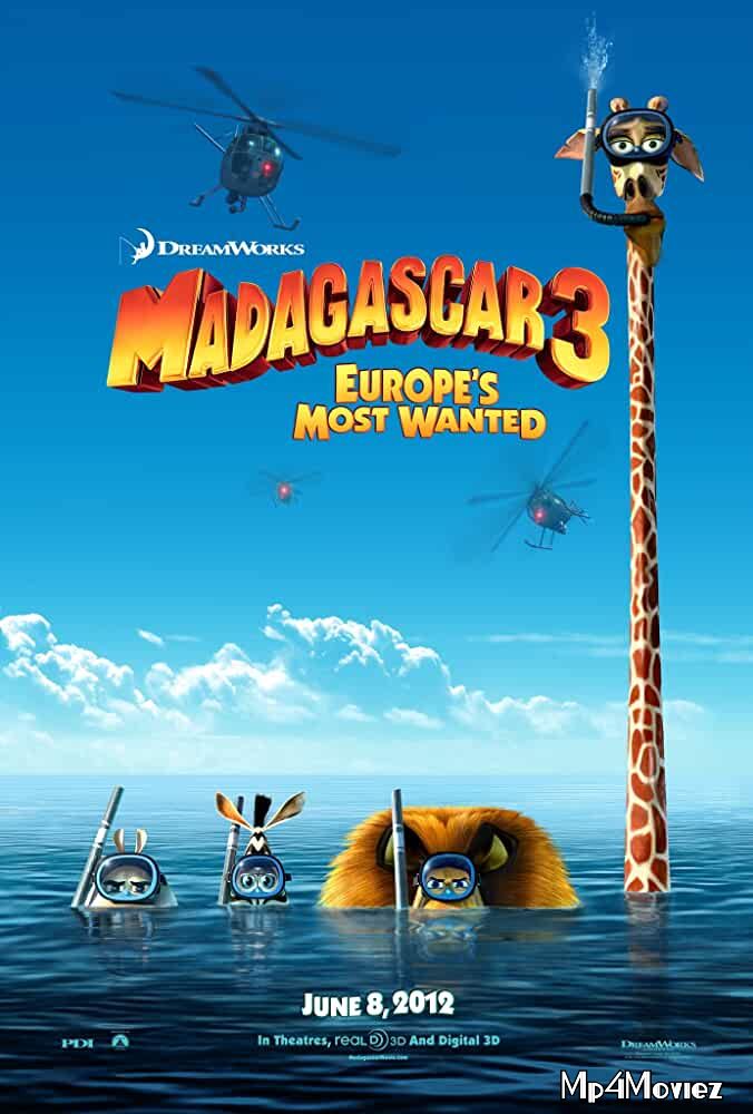 Madagascar 3 Europes Most Wanted (2012) Hindi Dubbed BluRay 720p 480p