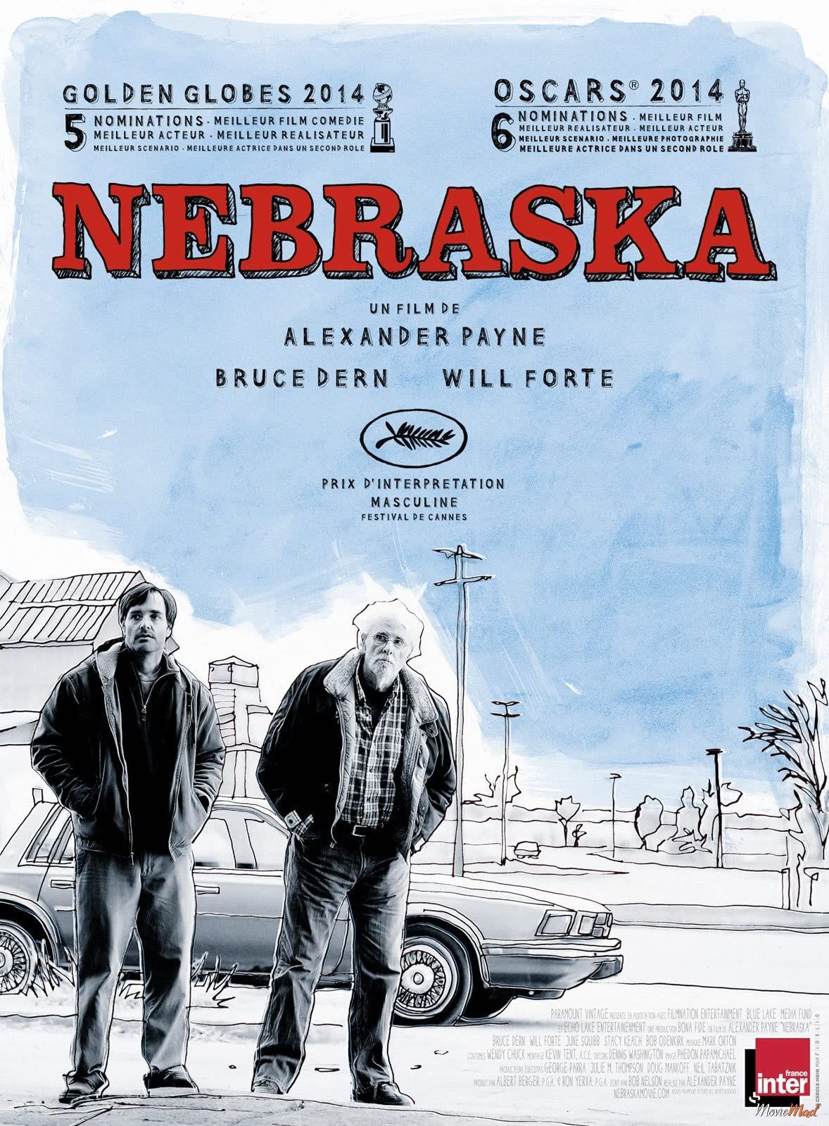 Nebraska 2013 Hindi Dubbed 720p 480p Full Movie