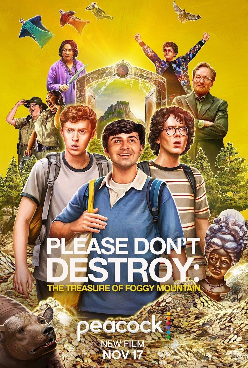 Please Dont Destroy The Treasure of Foggy Mountain (2023) Hollywood English Movie HDRip 720p 480p