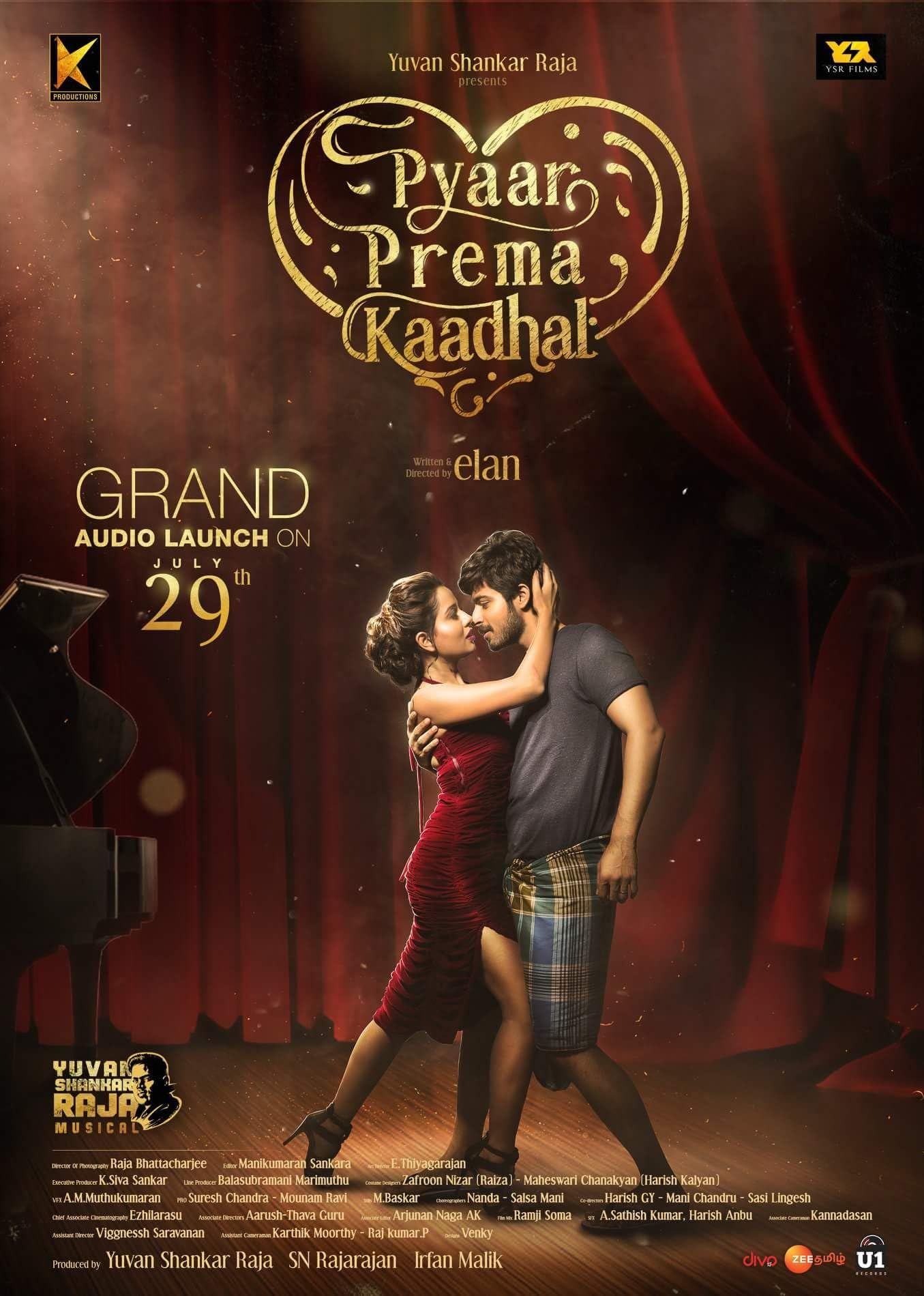 Pyaar Prema Kaadhal (2018) Hindi Dubbed ORG HDRip Full Movie 720p 480p