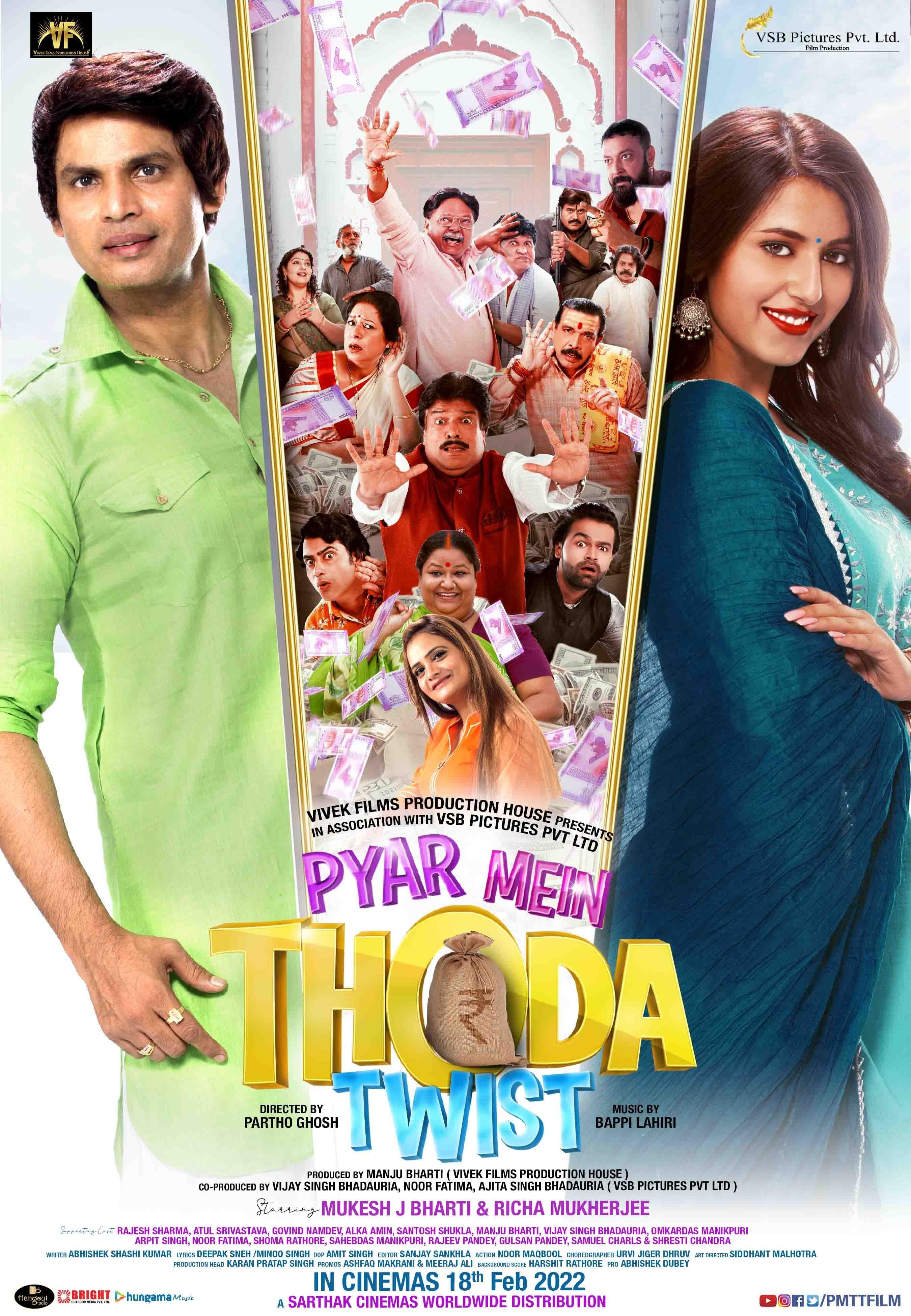 Pyar Mein Thoda Twist (2022) Hindi ORG HDRip Full Movie 720p 480p