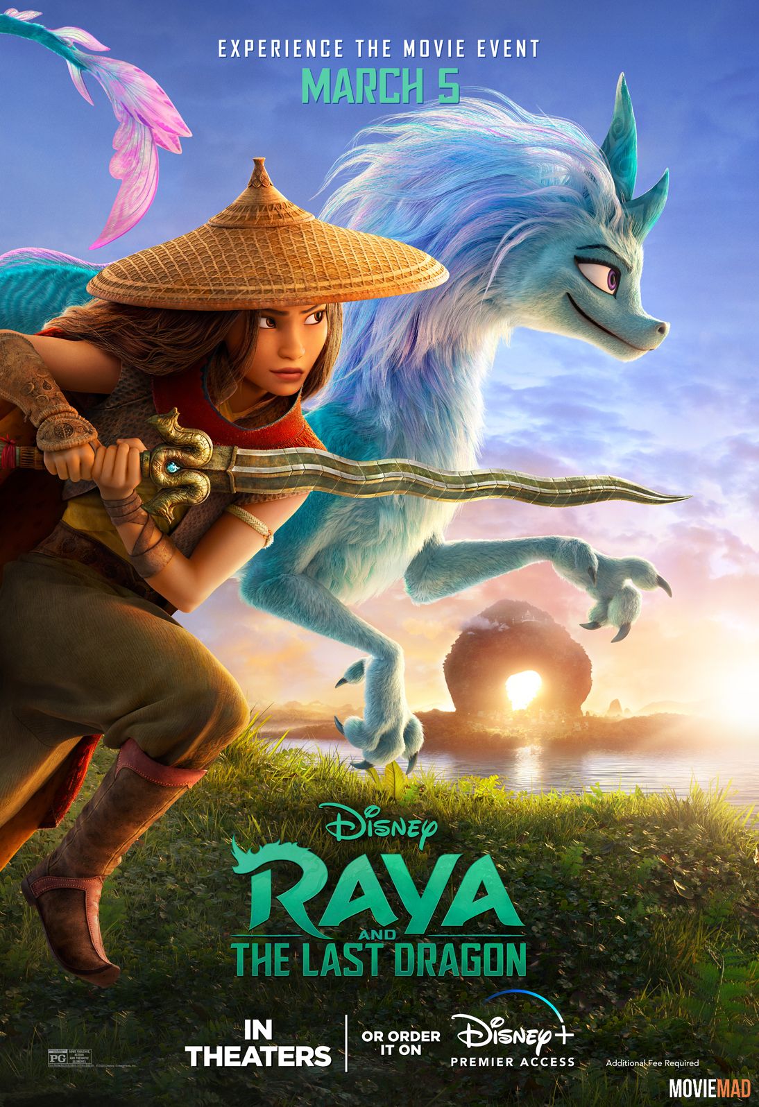 Raya and the Last Dragon (2021) Hindi Dubbed ORG BluRay Full Movie 720p 480p