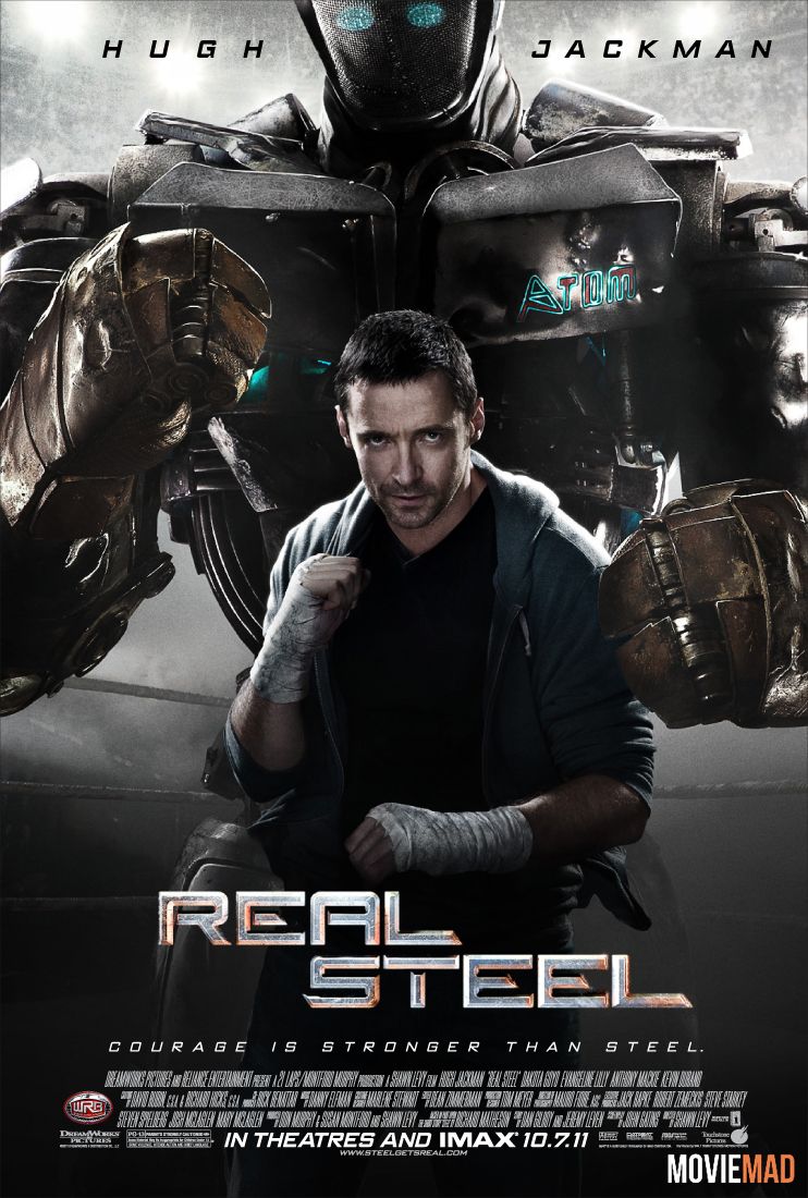 Real Steel 2011 Hindi Dubbed BluRay Full Movie 720p 480p