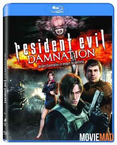 Resident Evil: Damnation 2012 Hindi Dubbed BluRay Full Movie 720p 480p