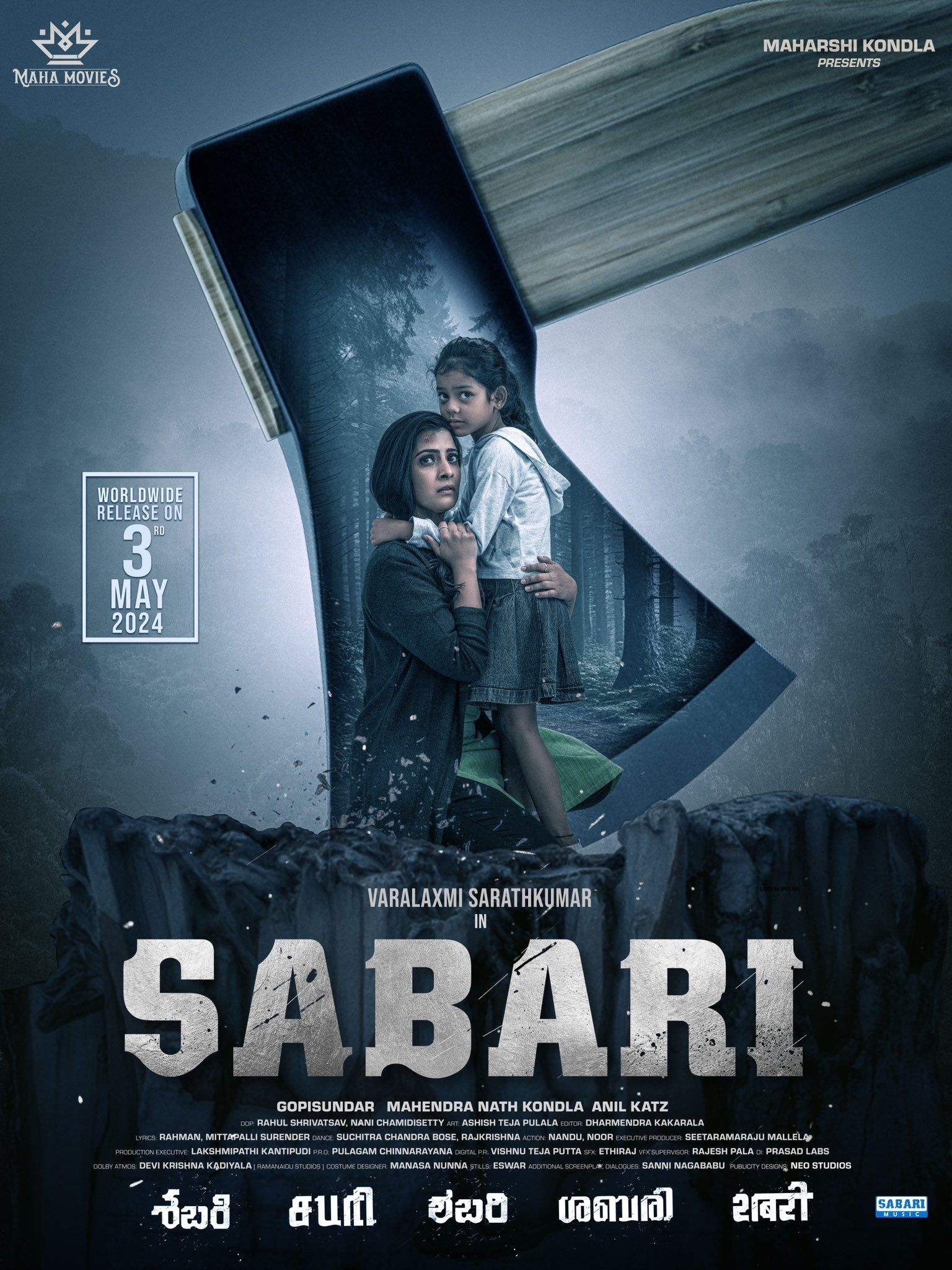 Sabari (2024) Hindi Dubbed HDRip