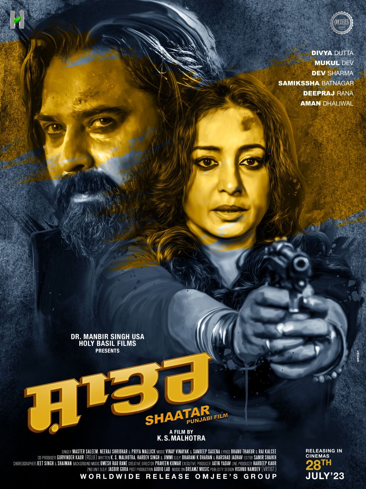 Shaatar (2023) Punjabi HDRip