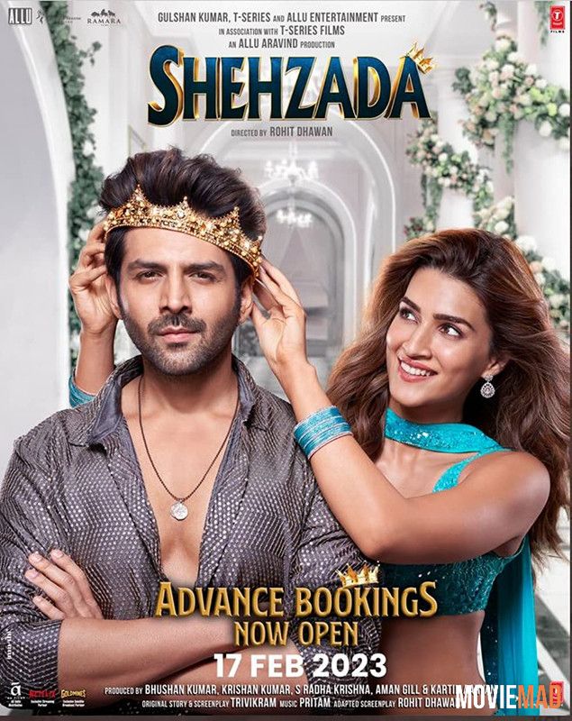 Shehzada (2023) Hindi ORG HDRip Full Movie 1080p 720p 480p