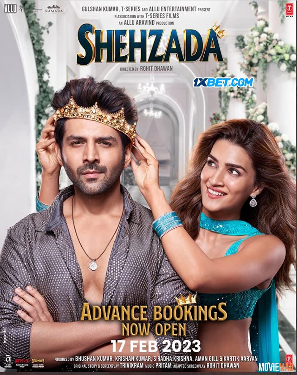 Shehzada (2023) Hindi pDVDRip Full Movie 1080p 720p 480p