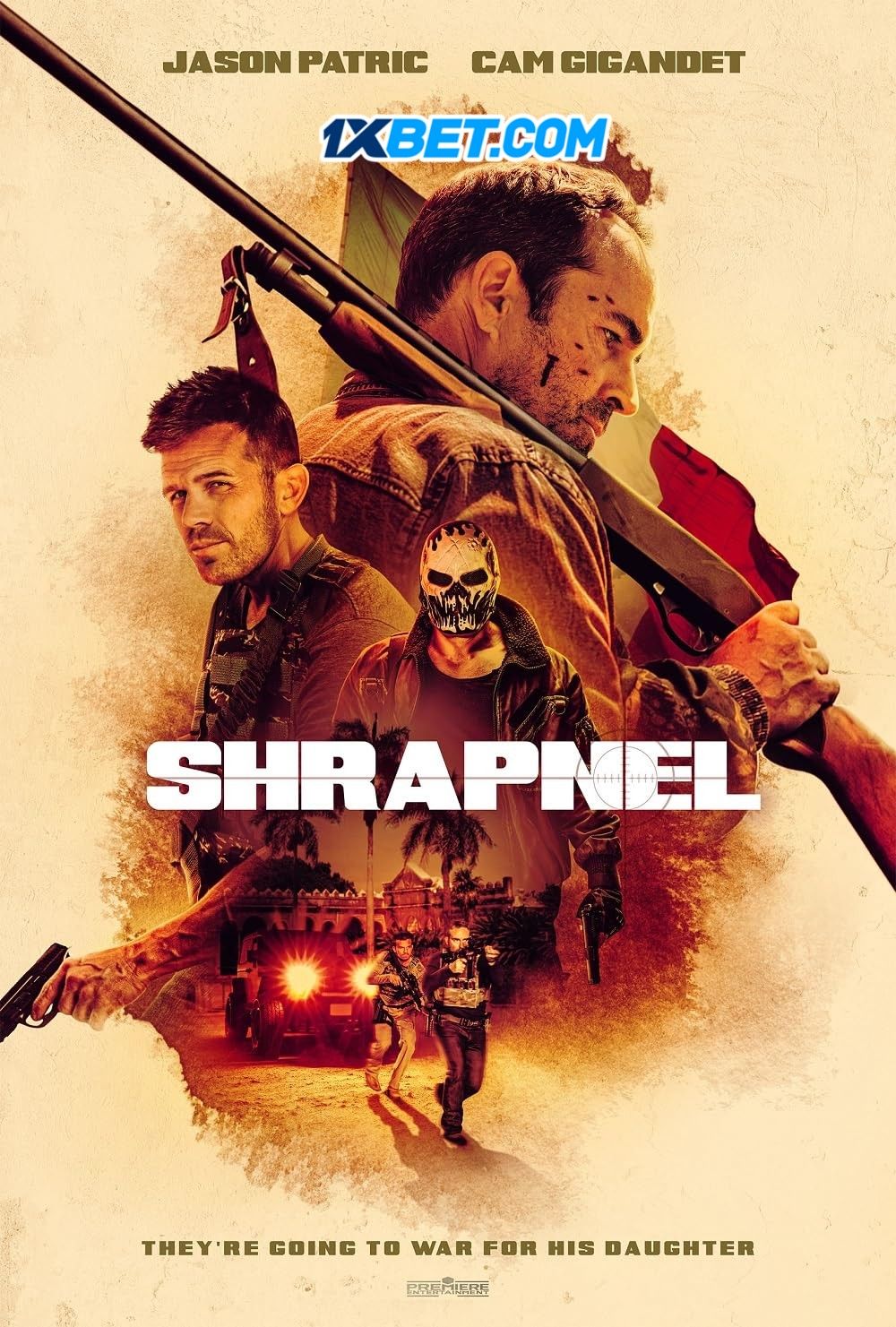 Shrapnel 2023 (Voice Over) Dubbed CAMRip Full Movie 720p 480p