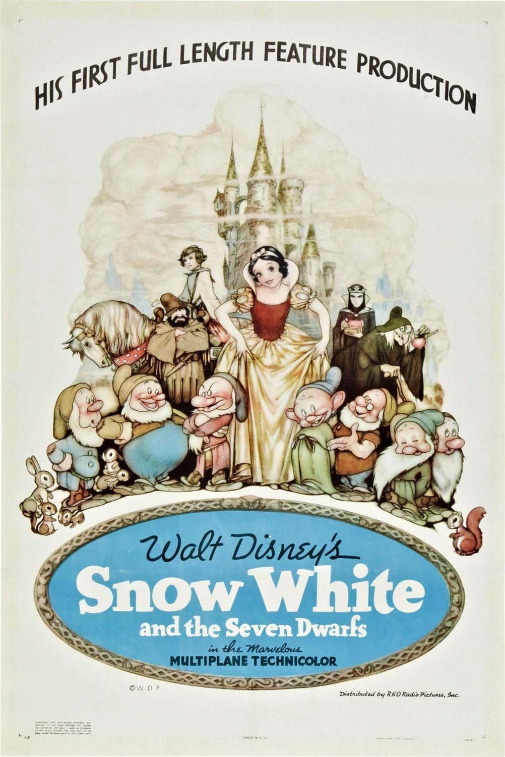 Snow White and the Seven Dwarfs (1937) Hindi Dubbed Full Movie BluRay