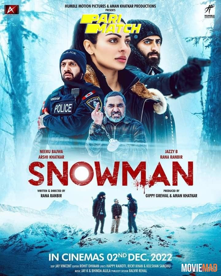 Snowman (2022) Hindi Dubbed CAMRip Full Movie 720p 480p