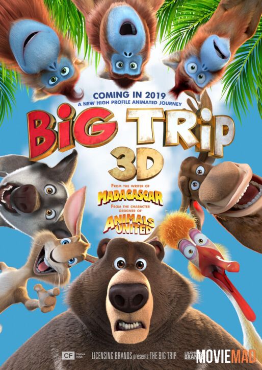 The Big Trip 2019 Hindi Dubbed BluRay Full Movie 720p 480p