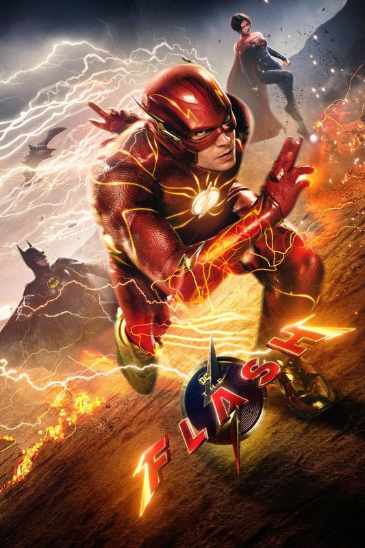 The Flash (2023) Hindi Dubbed ORG HDRip Full Movie 720p 480p