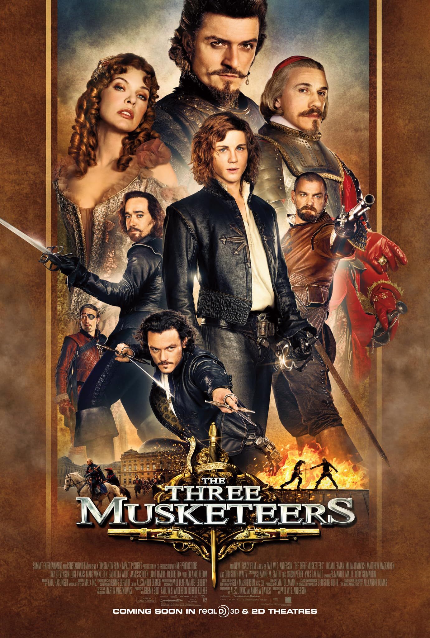 The Three Musketeers (2011) Hindi Dubbed ORG Full Movie BluRay