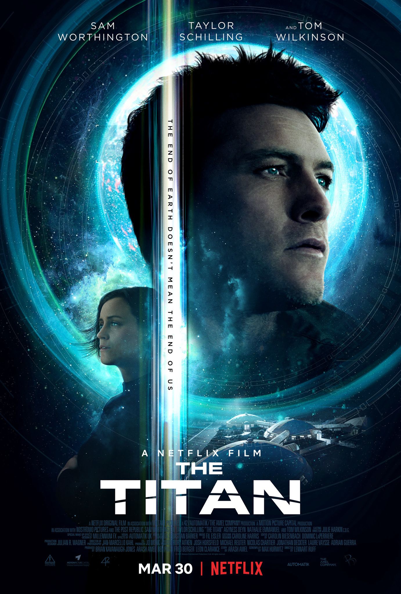 The Titan (2018) English HDRip