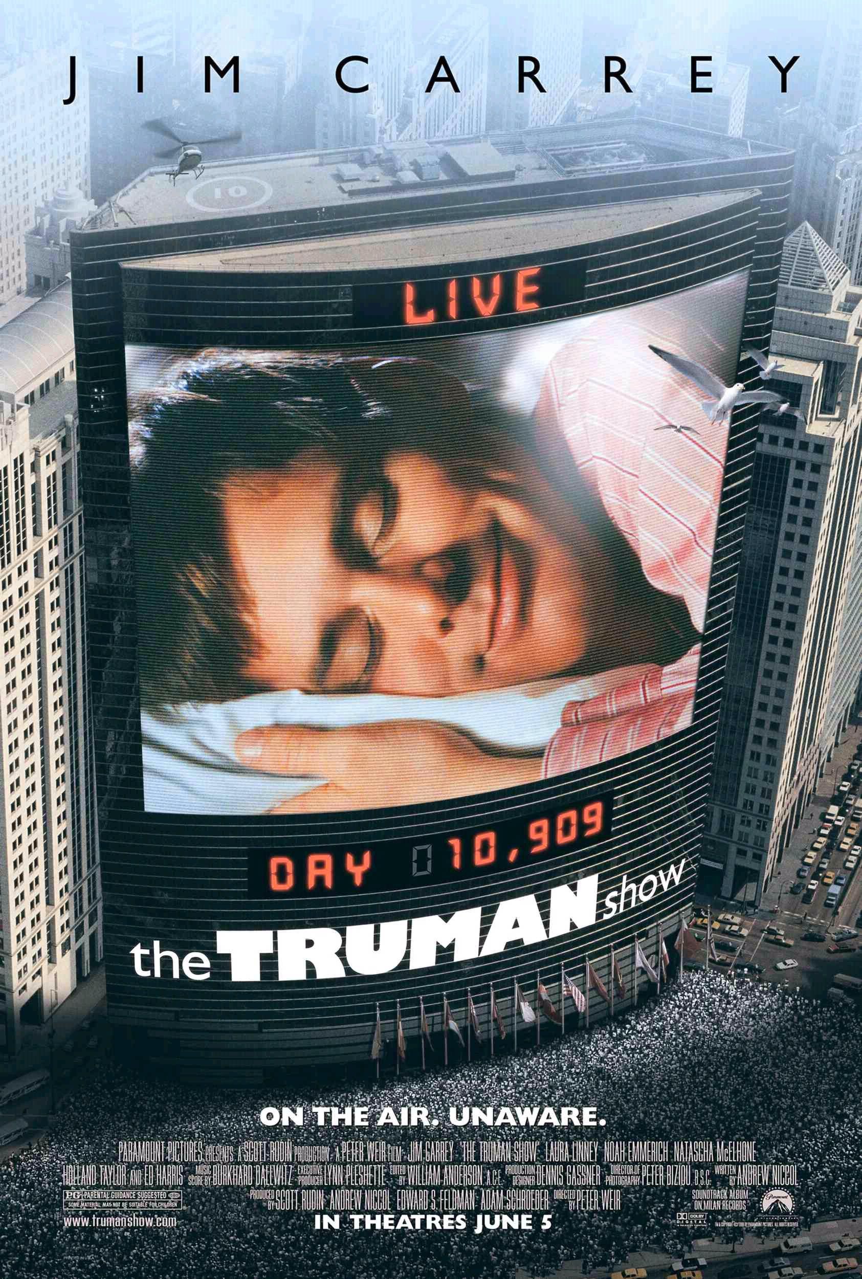 The Truman Show (1998) Hindi Dubbed HDRip