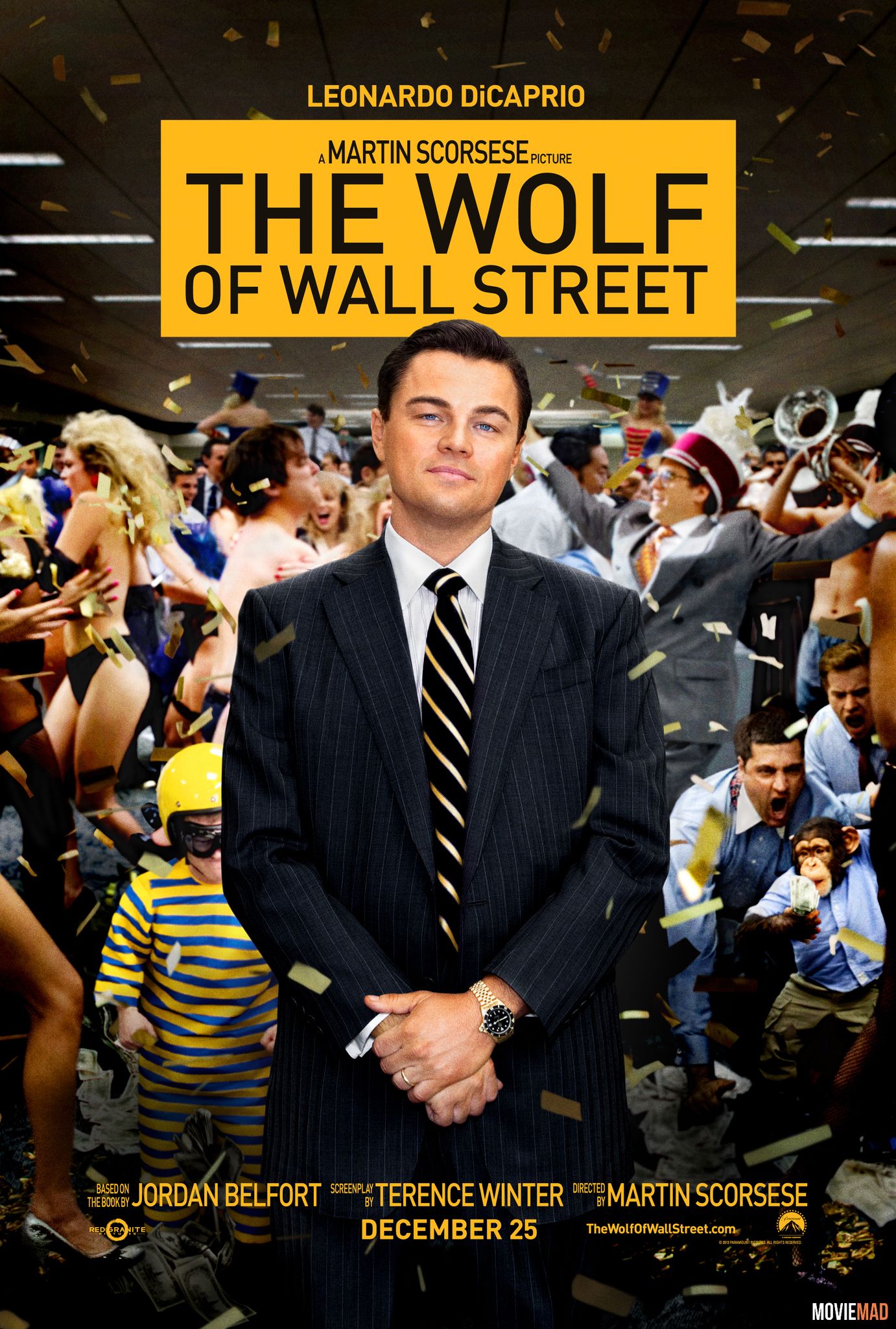 The Wolf of Wall Street 2013 Unofficial Hindi Dubbed BluRay Full Movie 720p 480p