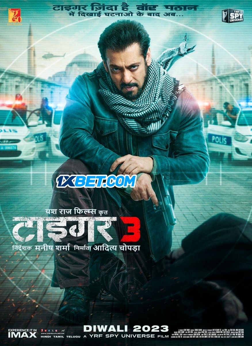 Tiger 3 (2023) V2 Hindi pDVDRip Full Movie 720p 480p