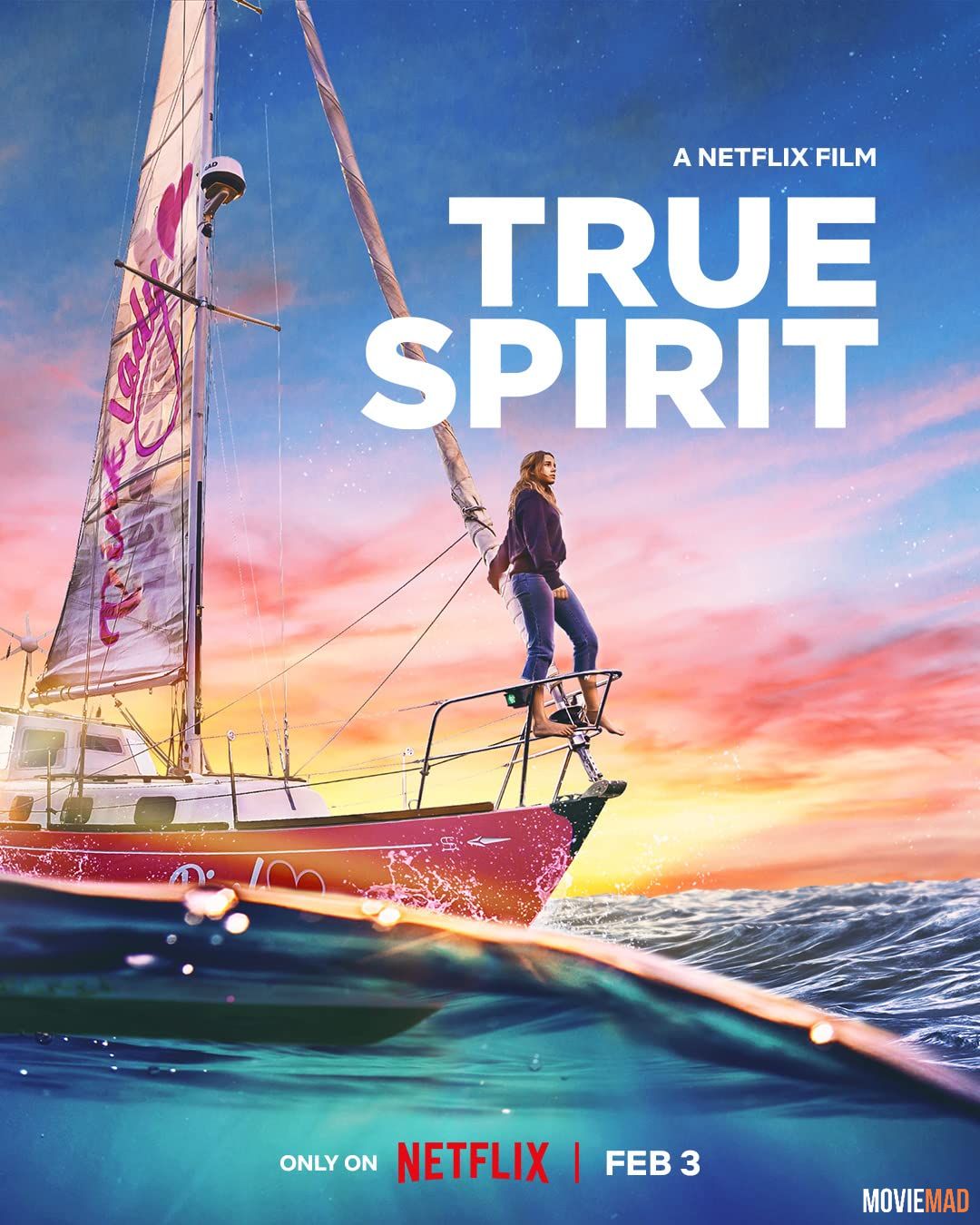 True Spirit (2023) Hindi Dubbed ORG HDRip Netflix Full Movie 720p 480p