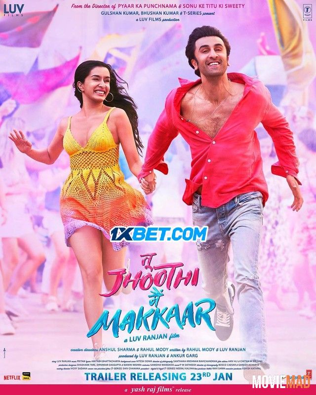 Tu Jhoothi Main Makkaar (2023) Hindi DVDScr Full Movie 1080p 720p 480p