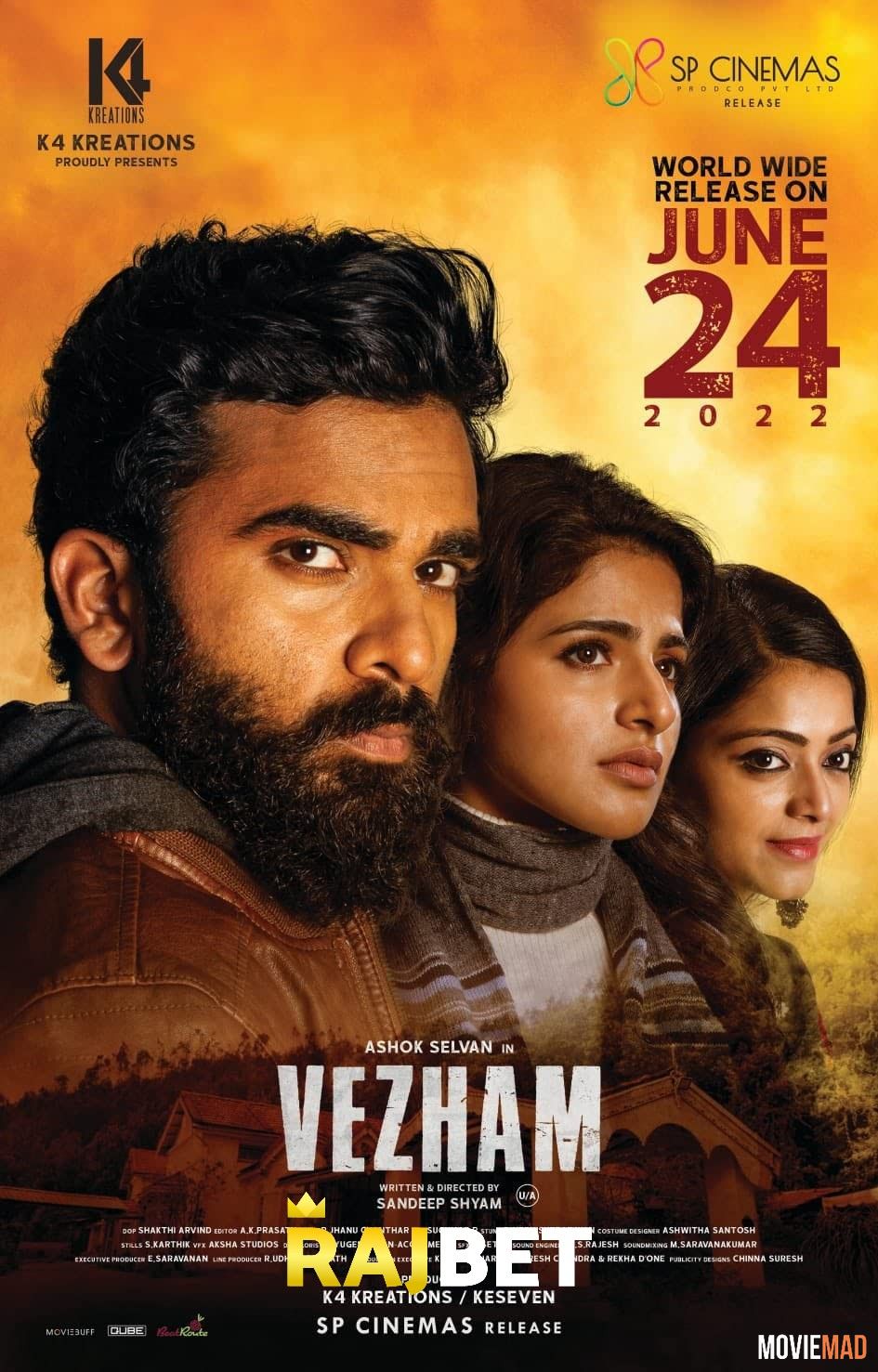 Vezham (2022) Hindi (HQ Dub) Dubbed WEBRip Full Movie 720p 480p