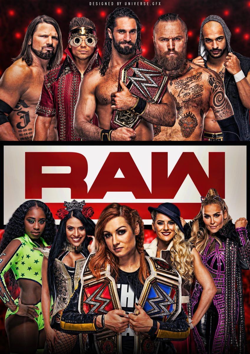 WWE Monday Night Raw 18 March (2024) English HDTV Full Show 720p 480p