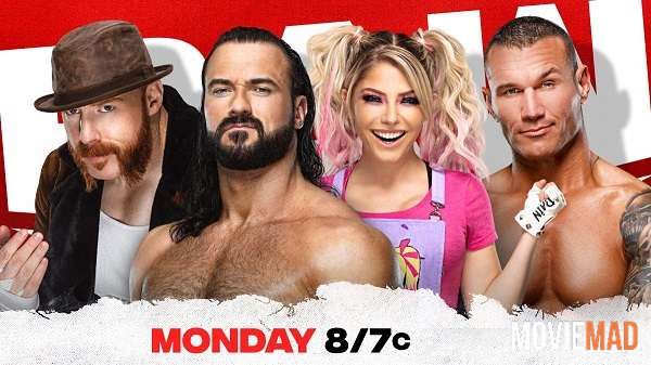 WWE Monday Night Raw 22 March (2021) English Hdtv Full Show 720p 480p